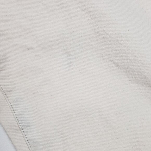 Madewell The Petite 90's Straight Jean Women's Sz 25P Ivory Vintage Canvas Denim - Picture 8 of 16